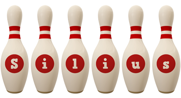 Silius bowling-pin logo
