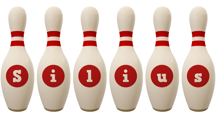 Silius bowling-pin logo