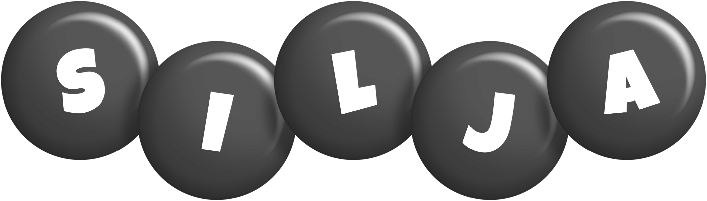 Silja candy-black logo