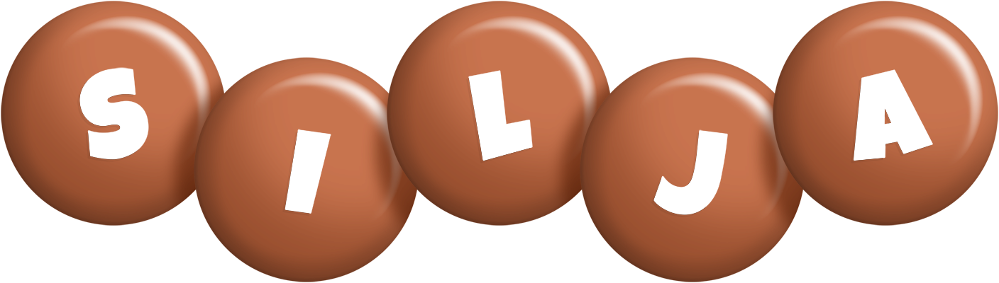 Silja candy-brown logo