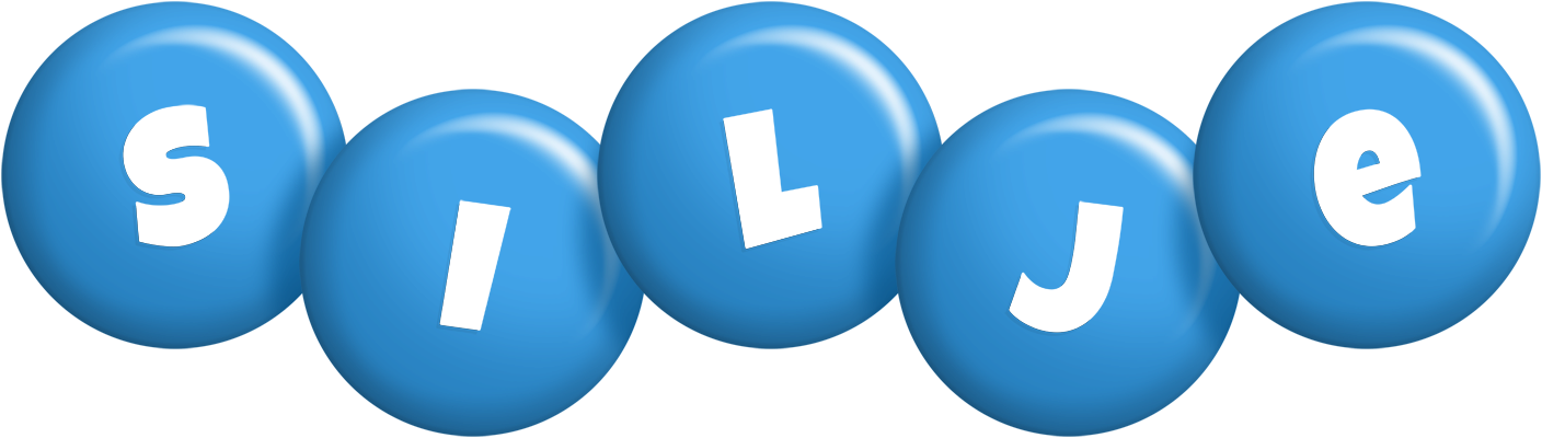 Silje candy-blue logo