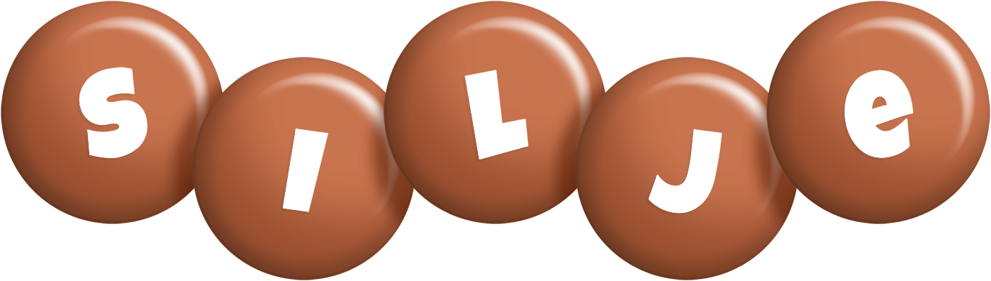Silje candy-brown logo