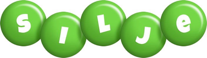 Silje candy-green logo