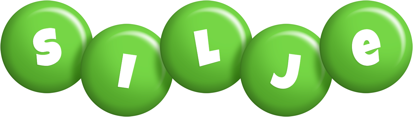 Silje candy-green logo