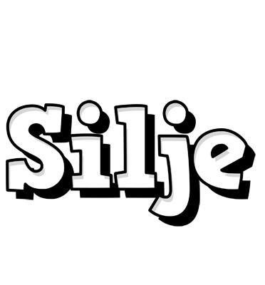 Silje snowing logo