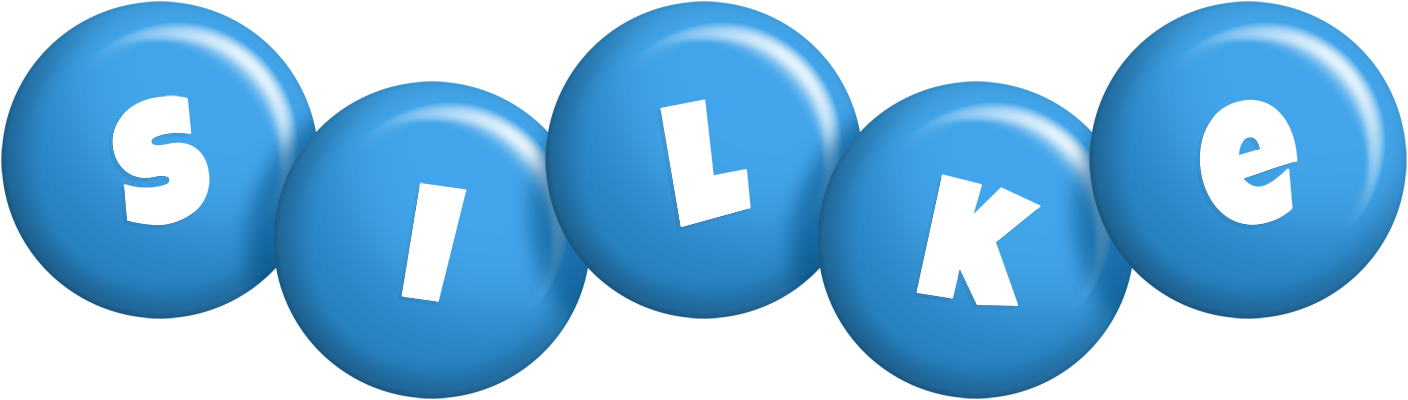 Silke candy-blue logo
