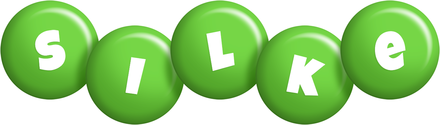 Silke candy-green logo