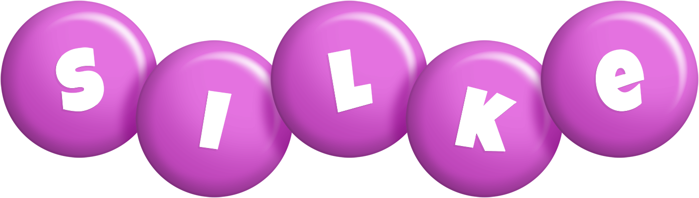 Silke candy-purple logo