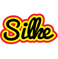 Silke flaming logo