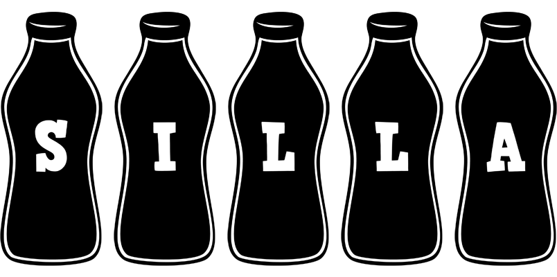 Silla bottle logo