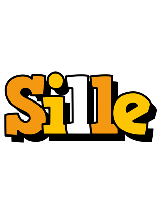 Sille cartoon logo