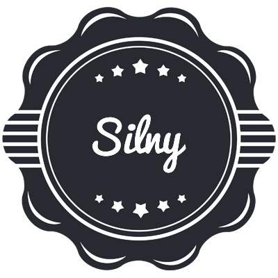 Silny badge logo