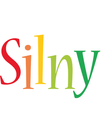 Silny birthday logo