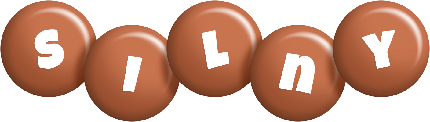 Silny candy-brown logo