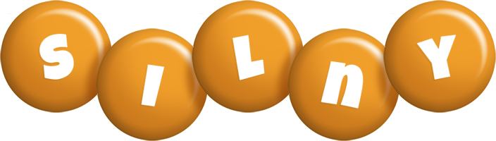 Silny candy-orange logo