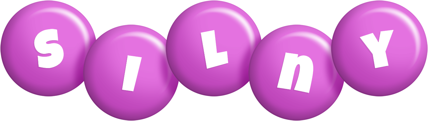 Silny candy-purple logo