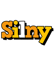 Silny cartoon logo