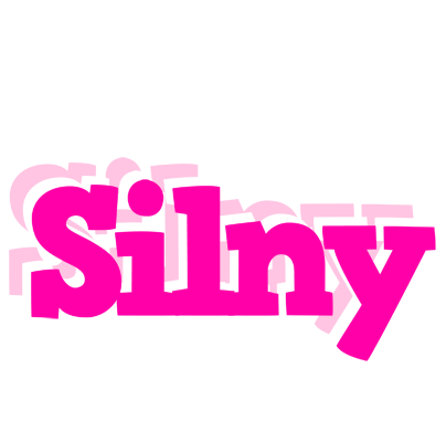 Silny dancing logo