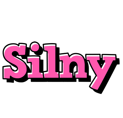 Silny girlish logo
