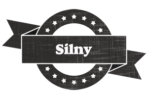 Silny grunge logo