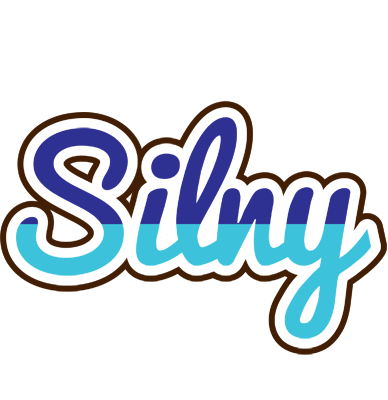 Silny raining logo