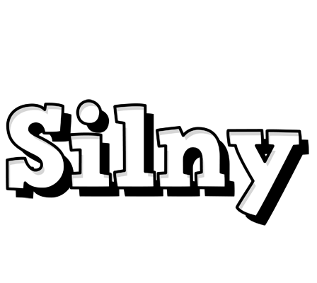 Silny snowing logo