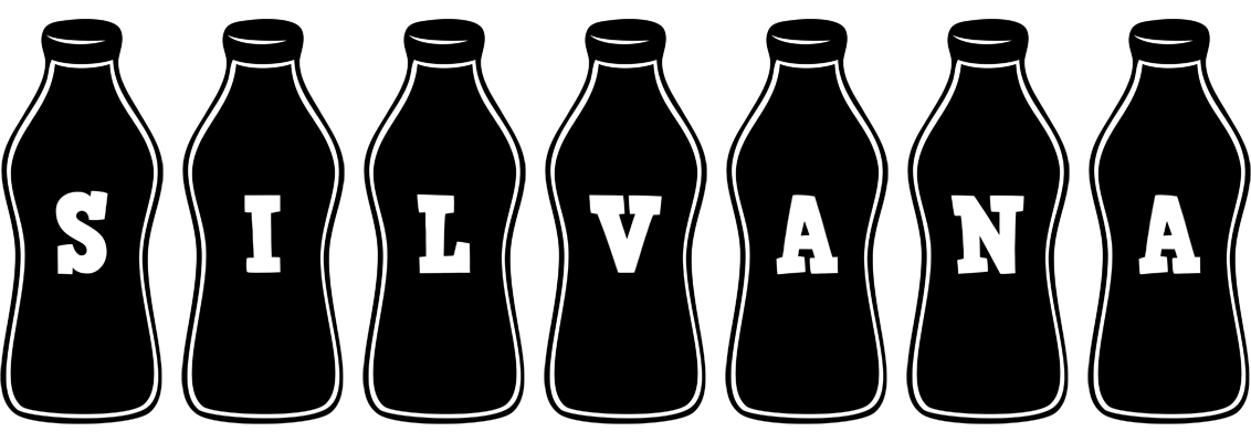 Silvana bottle logo