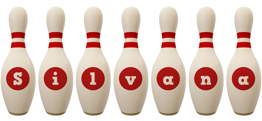 Silvana bowling-pin logo