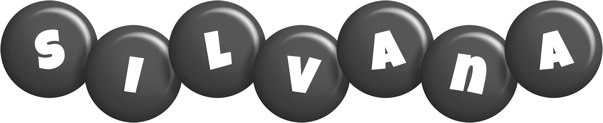Silvana candy-black logo