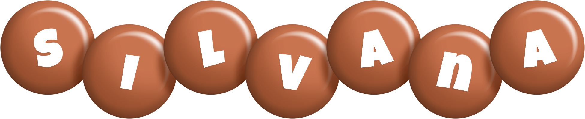 Silvana candy-brown logo