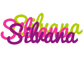 Silvana flowers logo
