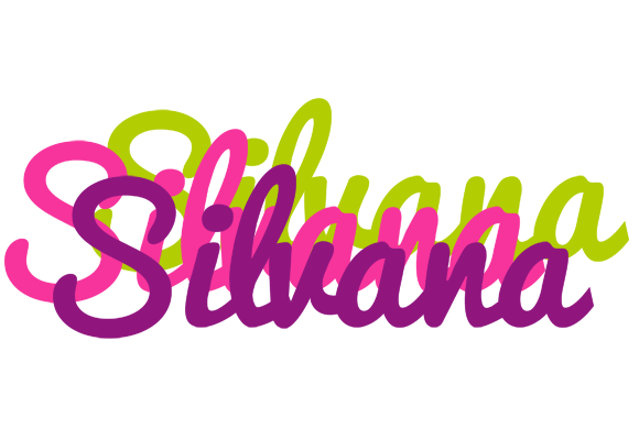 Silvana flowers logo