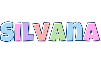 Silvana pastel logo