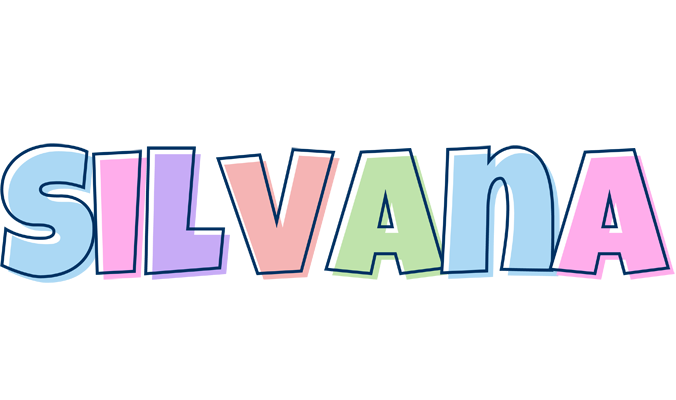Silvana pastel logo