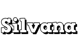 Silvana snowing logo