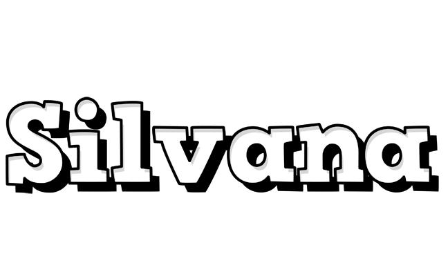 Silvana snowing logo