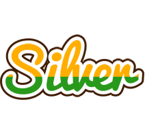 Silver banana logo