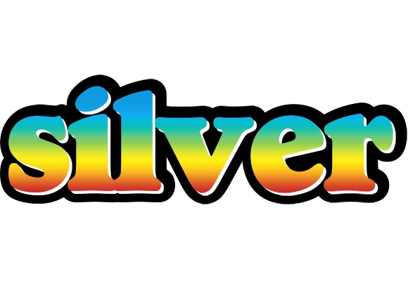 Silver color logo