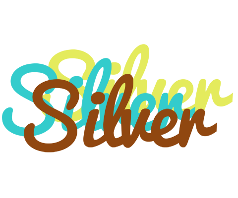 Silver cupcake logo