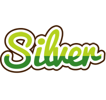Silver golfing logo