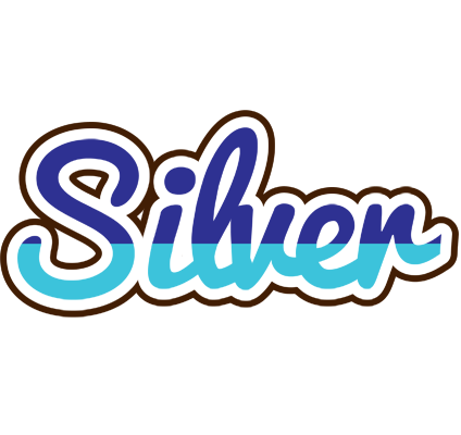Silver raining logo