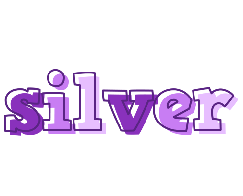 Silver sensual logo
