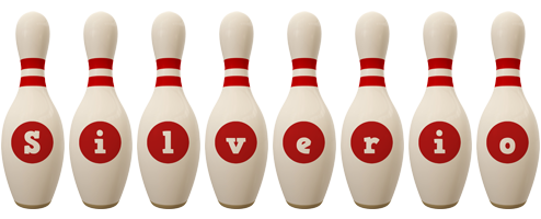 Silverio bowling-pin logo