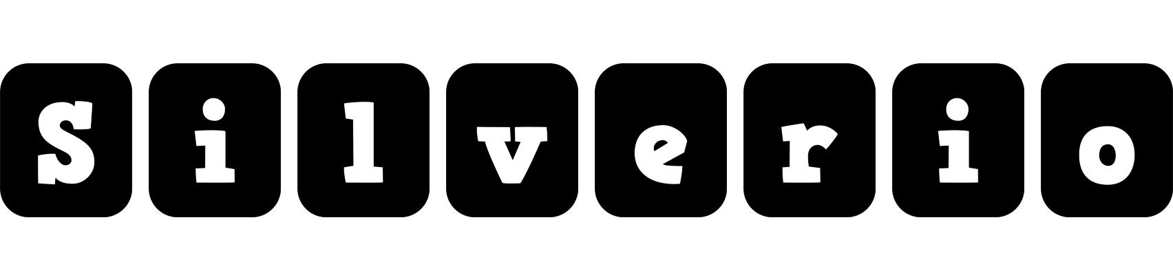 Silverio box logo