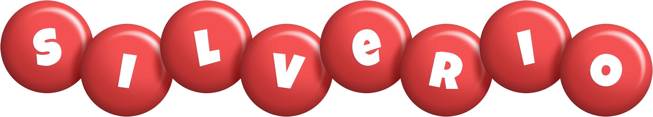 Silverio candy-red logo