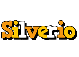 Silverio cartoon logo