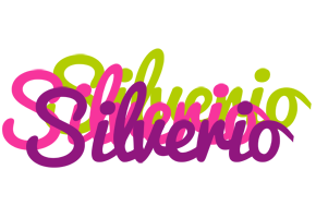 Silverio flowers logo