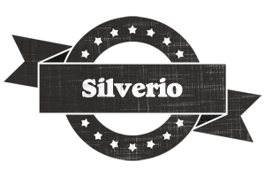 Silverio grunge logo