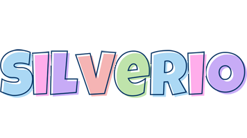 Silverio pastel logo