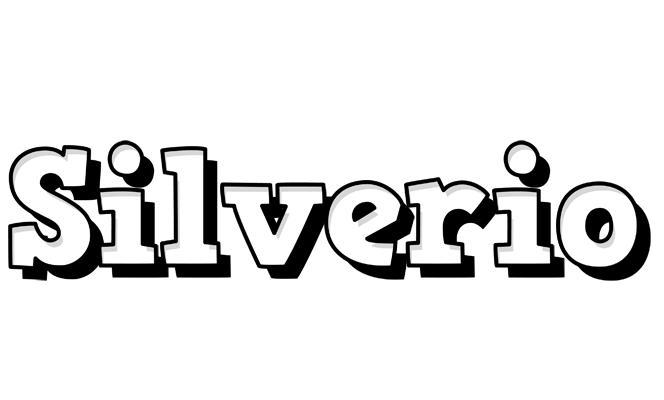Silverio snowing logo